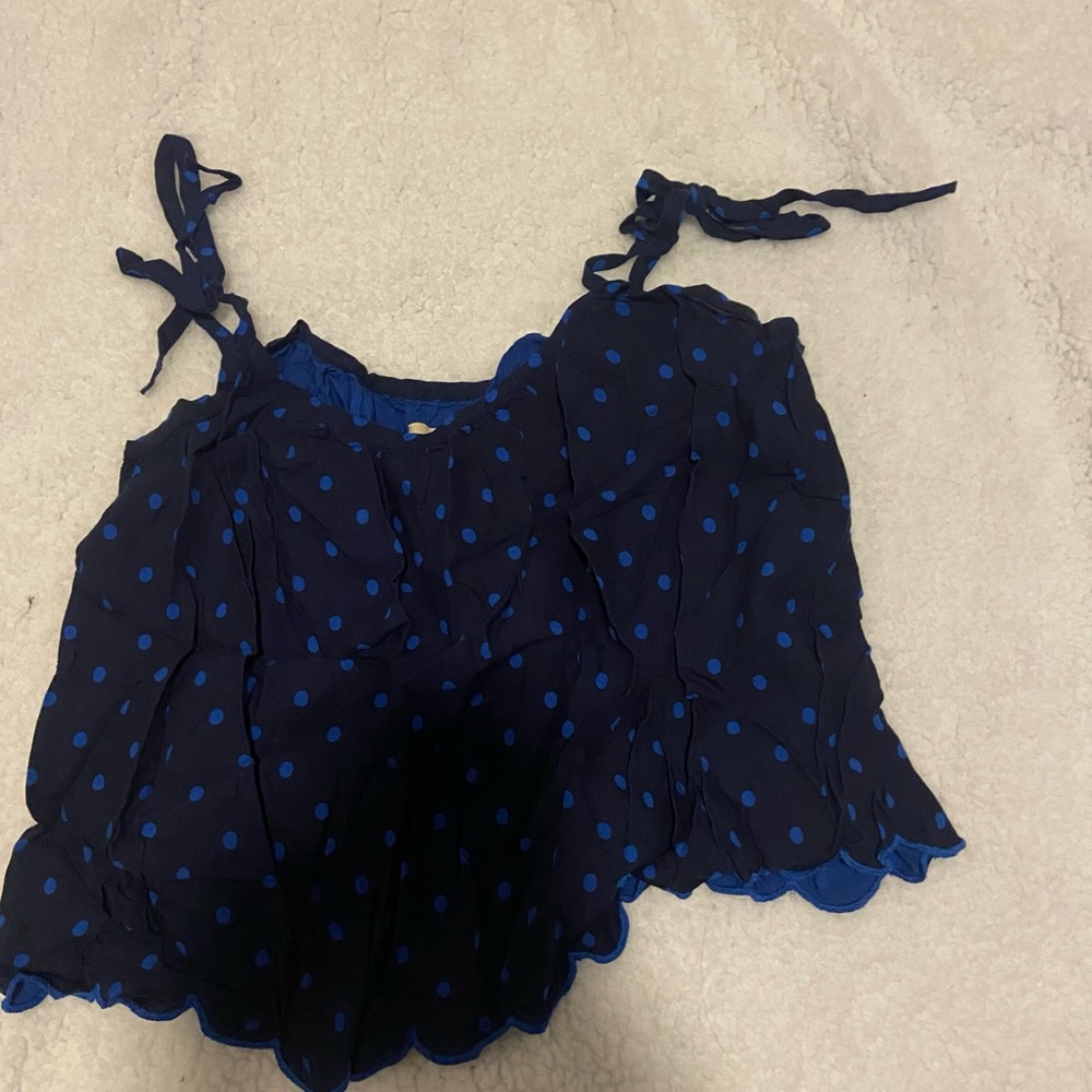 Hollister Blue Tank Top (will wash clothes to get them fresh & wrinkles out)!
